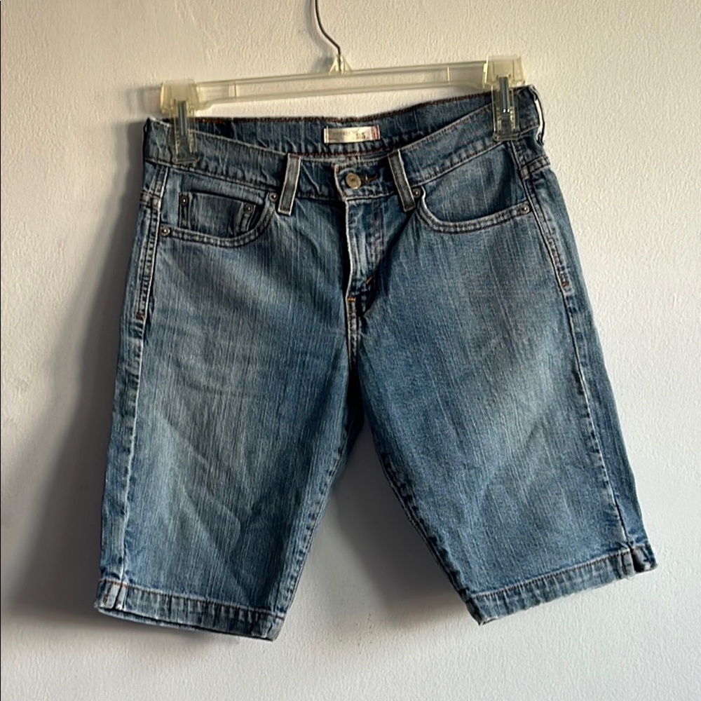 Men's Blue Denim Shorts